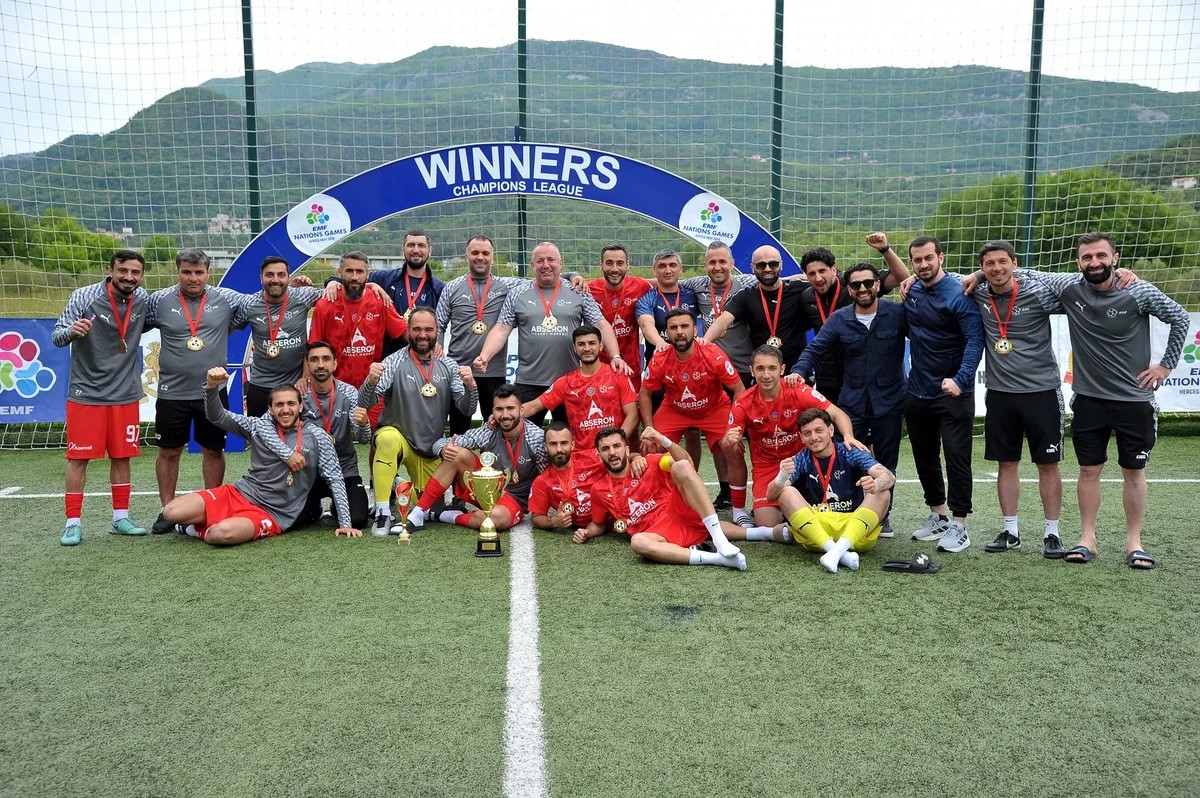 Azərbaycanın minifutbol yığması \"Millətlər Liqası\" turnirinin qalibi olub 