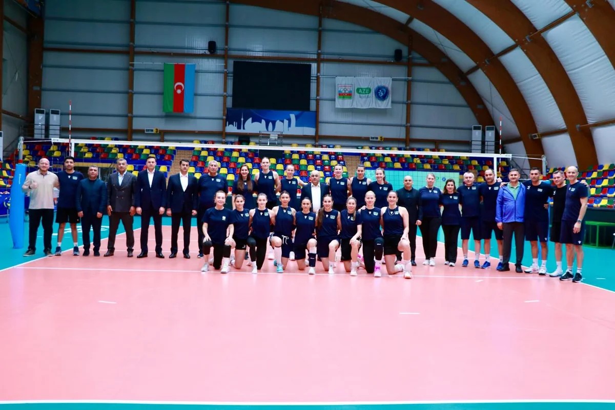 Azərbaycan Voleybol Federasiyasının rəhbərliyi millinin hazırlıq prosesi ilə maraqlanıb