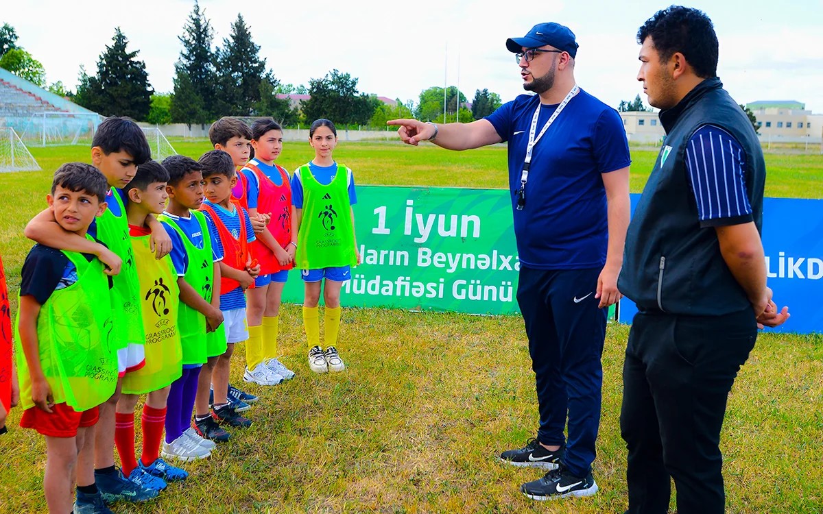 Qazaxda futbol festivalı keçirilib 