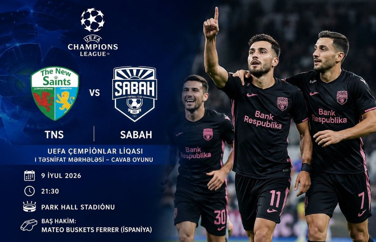 \"Sabah\" bu gün Çempionlar Liqasında cavab oyununa çıxacaq