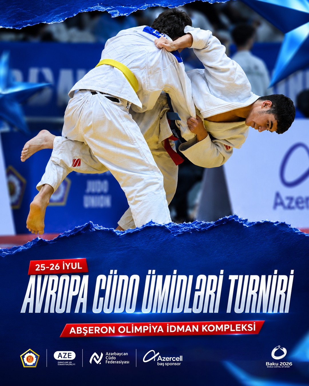 Bakıda Avropa Cüdo Ümidləri Turniri keçiriləcək
