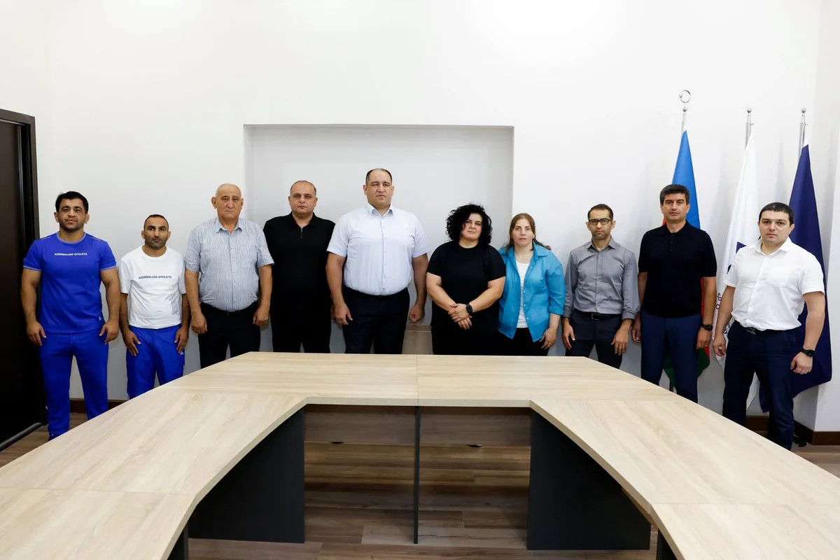 Avropa çempionatında medal qazanan paracüdoçularla görüş keçirilib&nbsp;&nbsp;