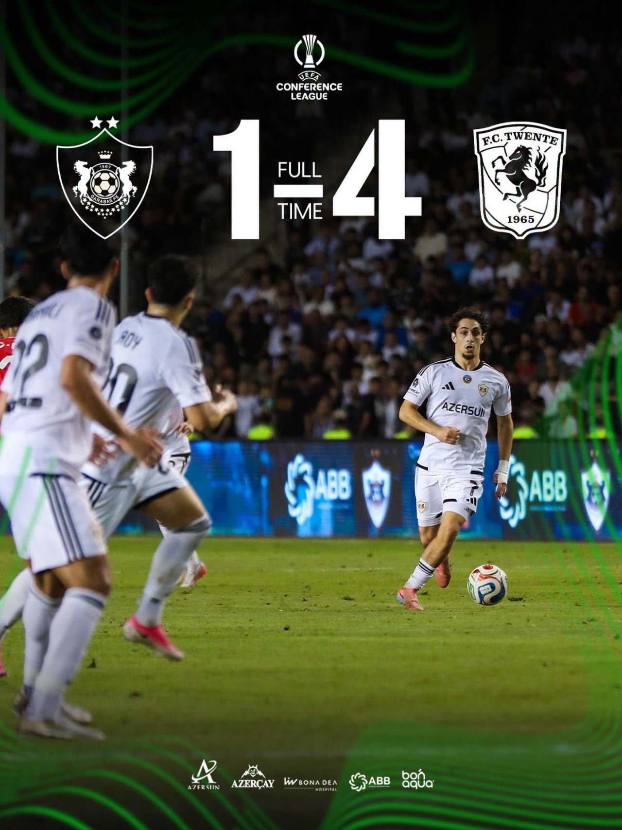 \"Qarabağ\" UEFA Konfrans Liqasında mübarizəni dayandırdı
