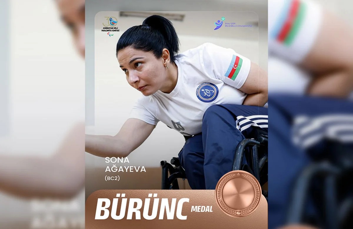 &nbsp;Boccia üzrə dünya çempionatında bürünc medal&nbsp;