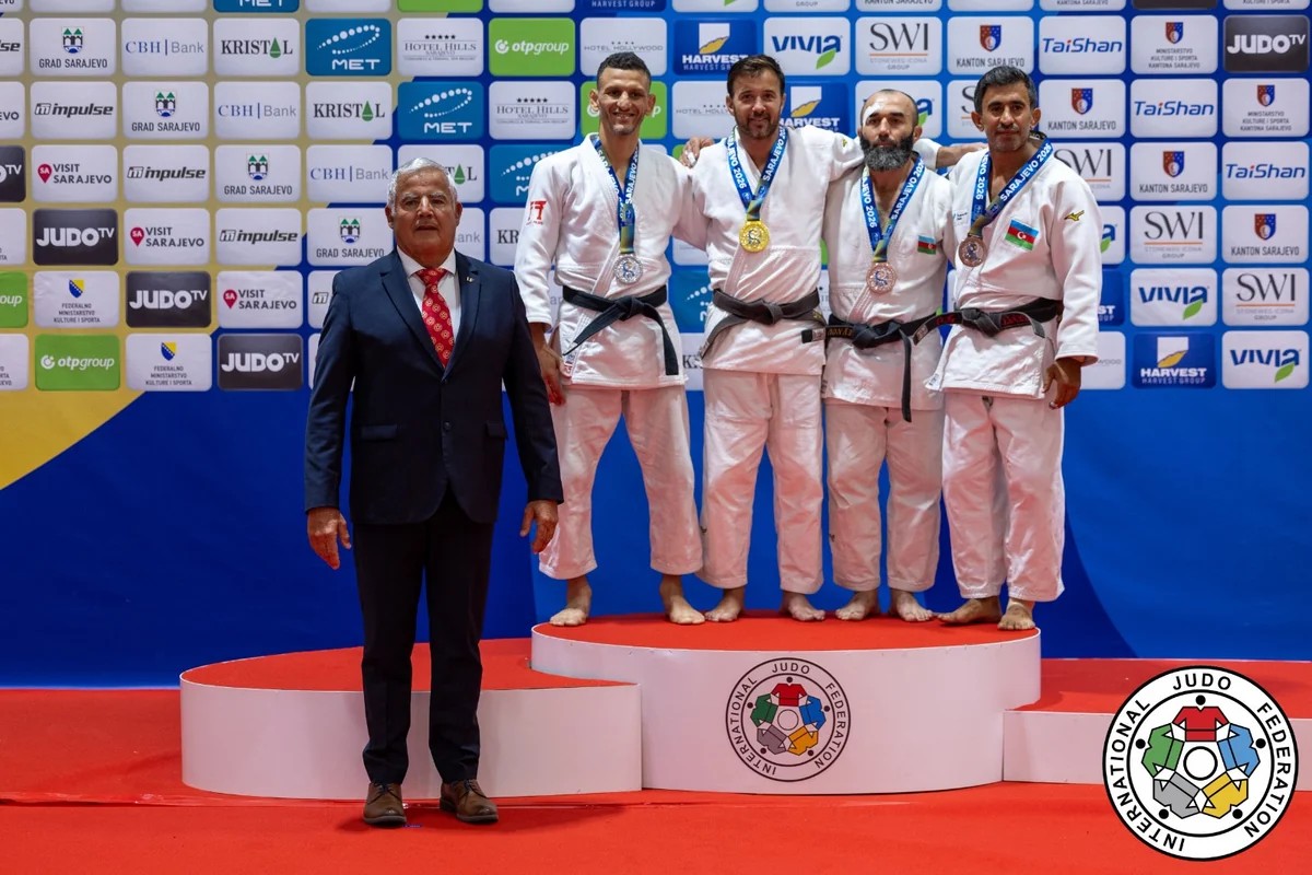 Üç cüdoçumuz veteranlar arasında dünya çempionatında medal qazanıb