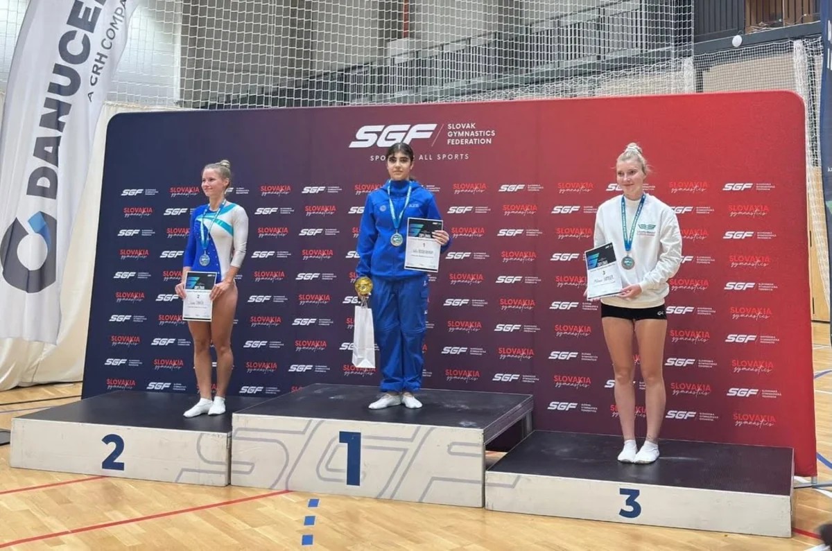 Gimnastlarımız beynəlxalq turnirdə 7 medal qazanıblar