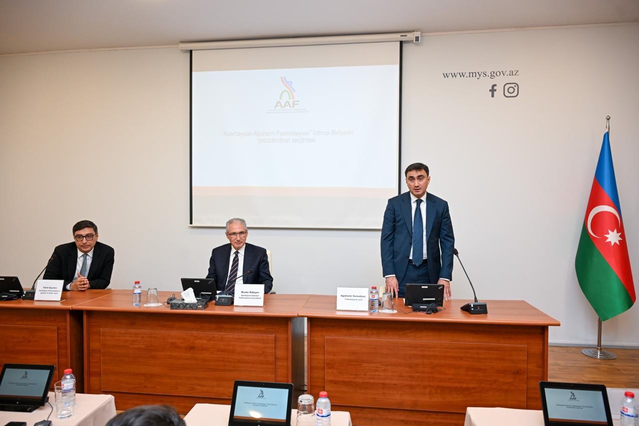 Azərbaycan Alpinizm Federasiyasına yeni prezidenti seçilib