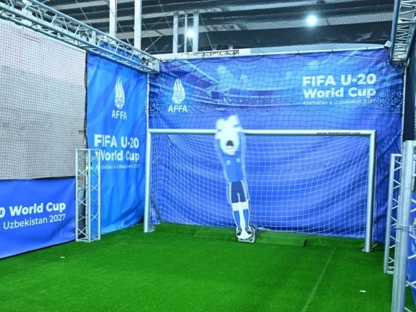 AFFA beynəlxalq forumda interaktiv futbol zonası qurdu