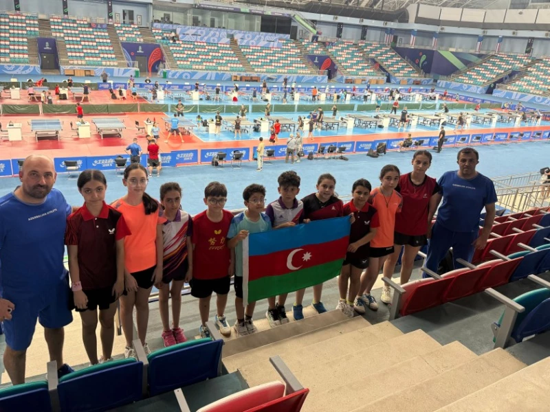 Stolüstü tennisçilərimiz Özbəkistanda növbəti beynəlxalq yarışda iştirak edirlər&nbsp;