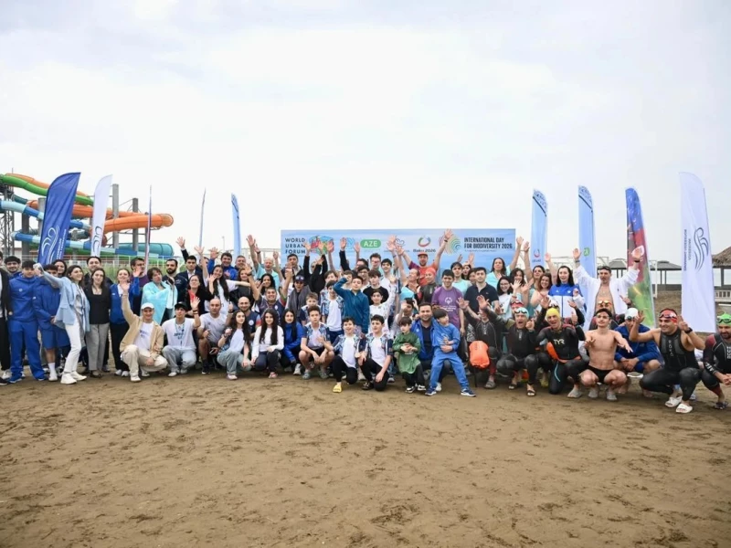 Bakıda \"SPLASH for Swimmable Cities\" tədbiri keçirilib