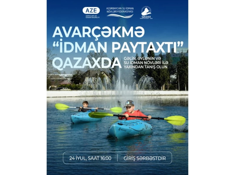 Avarçəkmə “İdman paytaxtı” Qazaxda