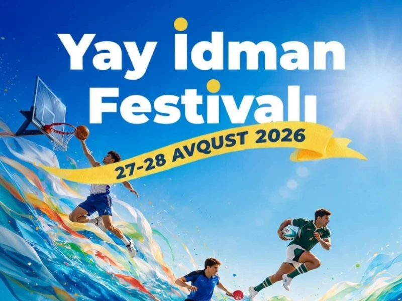 Gənclər və İdman Nazirliyinin təşkilatçılığı ilə Yay İdman Festivalı keçiriləcək