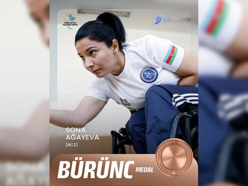 &nbsp;Boccia üzrə dünya çempionatında bürünc medal&nbsp;